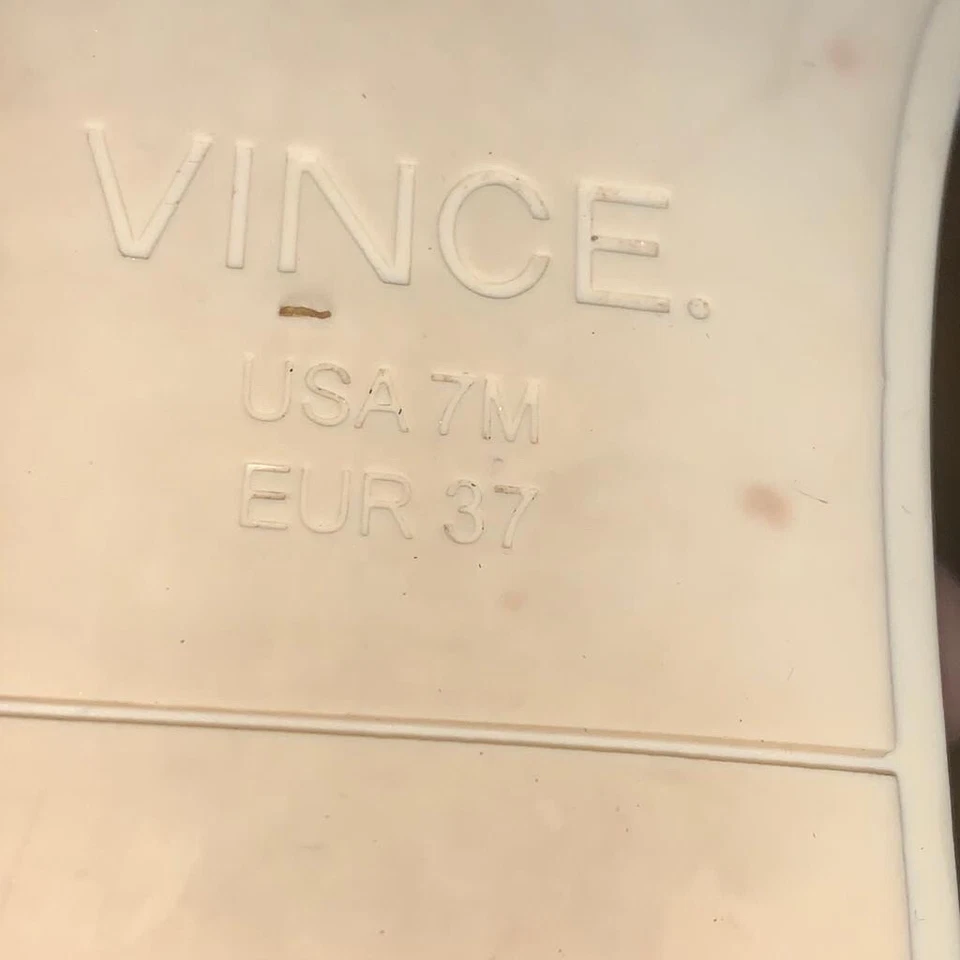 Женские водонепроницаемые резиновые сандалии-слинги Vince Eres 7 черные комфортные *НЕДОСТАТКИ* - Изображение 3 из 4