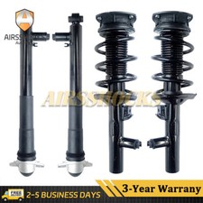 4X Fit VW Golf R MK7 GTI Seat Leon 2015-2020 Front Rear Shock Struts w/ Electric