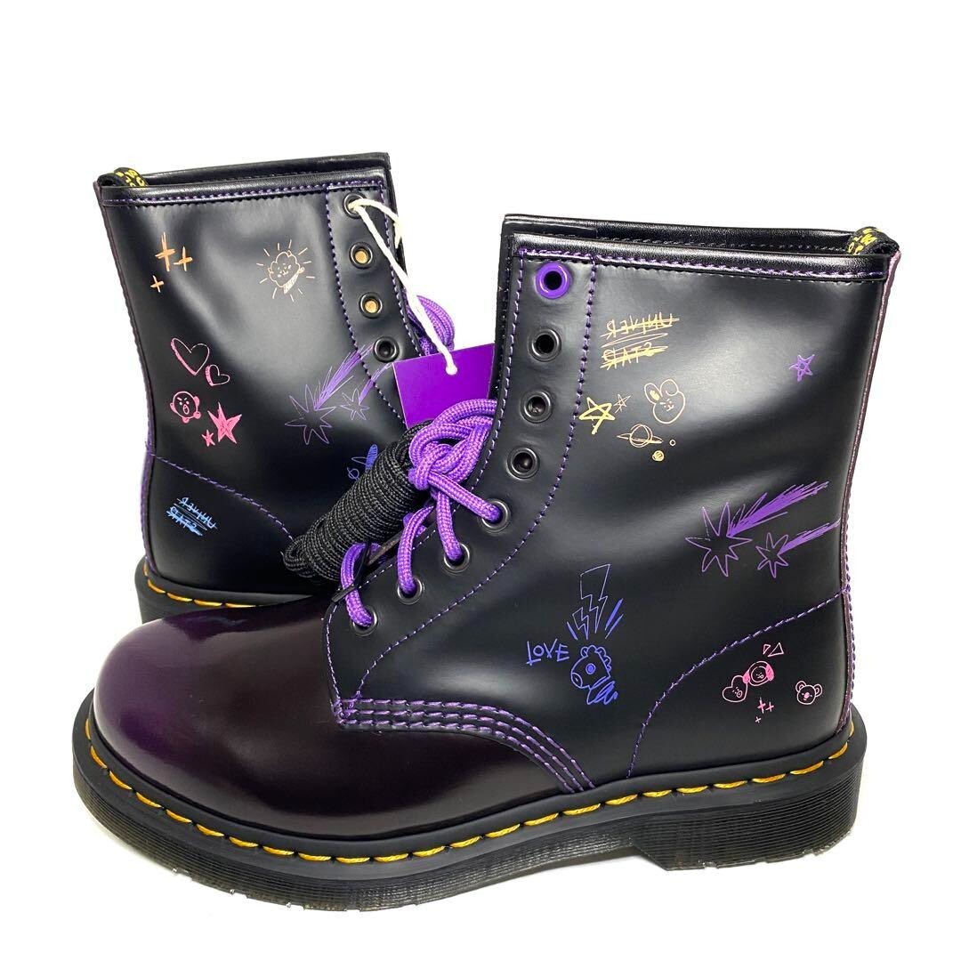 BT21 x Dr. Martens 1460 8 Hole Boots Japan Limited Edition BT21 x Dr. Martens 1460 8 Hole Boots Japan Limited Edition
