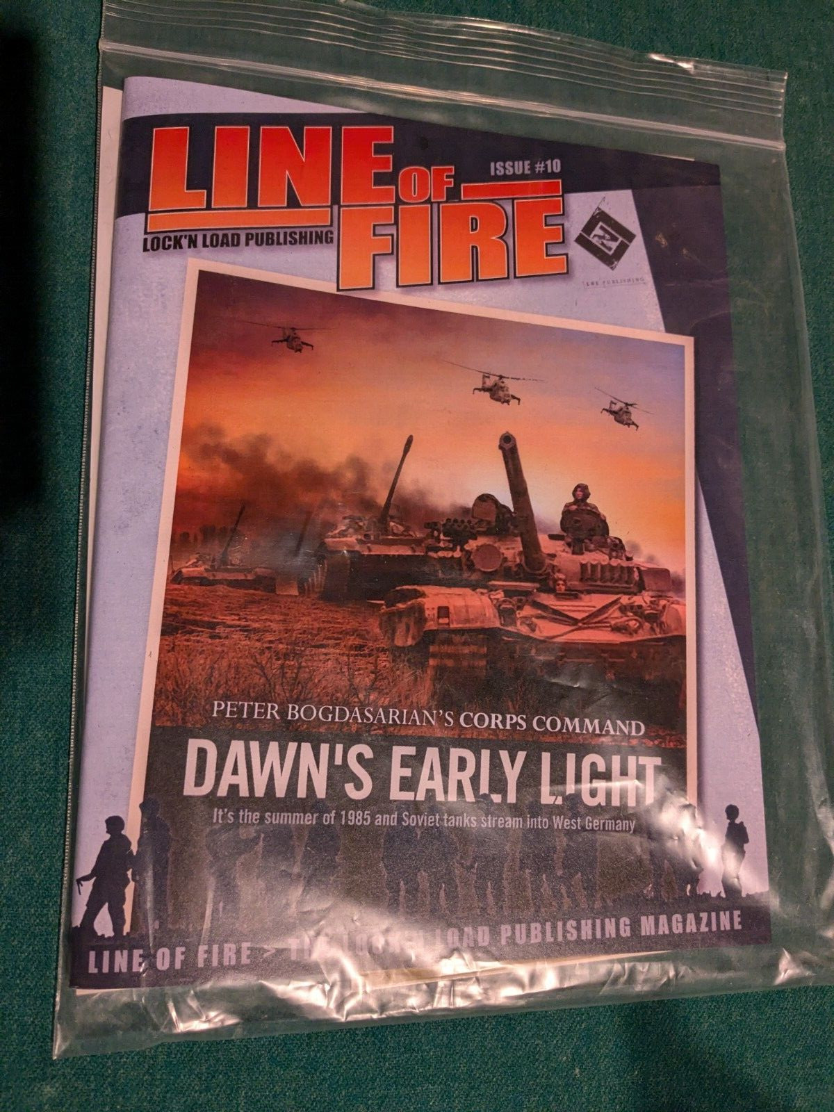 Line of Fire #10 - Lock N Load - Corps Command Dawn's Early Light - Totalmente Nuevo
