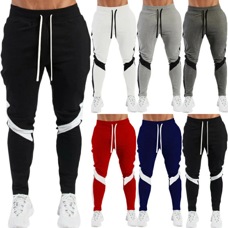 Mens skinny shop gym joggers
