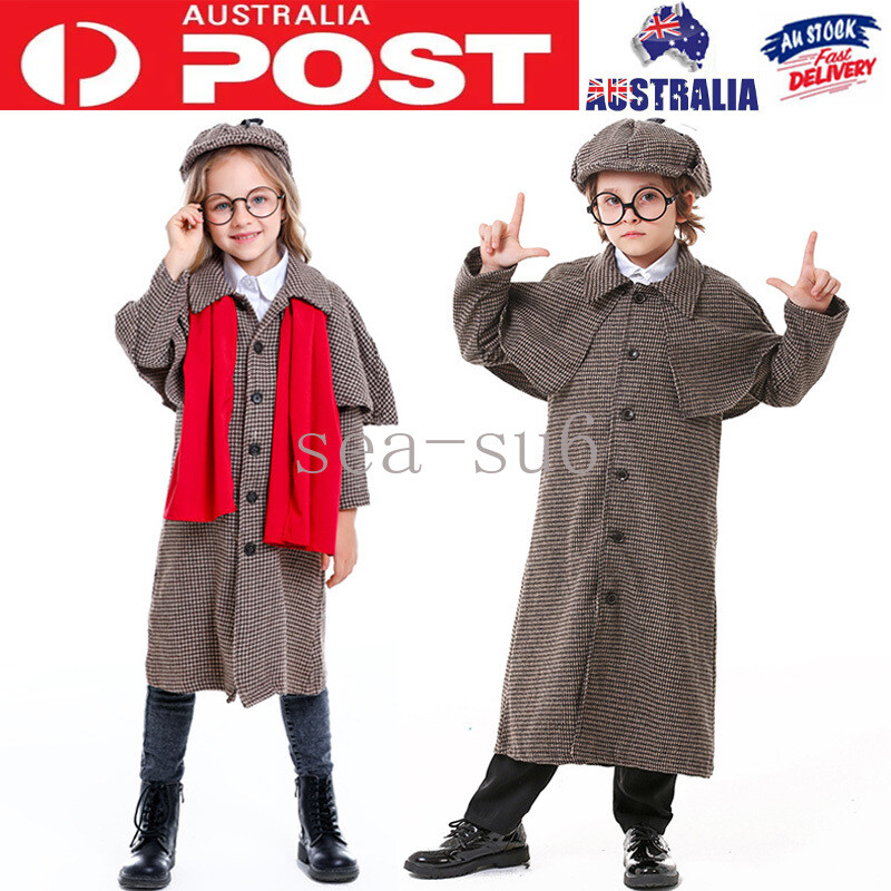 Kids Sherlock Rache Sherlock Holmes Costume Kids Girls Detective Sherlock Holmes Costume