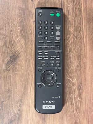 SONY DVD Remote Control RMT-D116A Original OEM Remote Tested