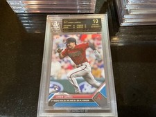 2023 TOPPS NOW #657 CORBIN CARROLL RC 4TH 20HR/35SB BGS 10 BLACK & BLUE /49 🔥