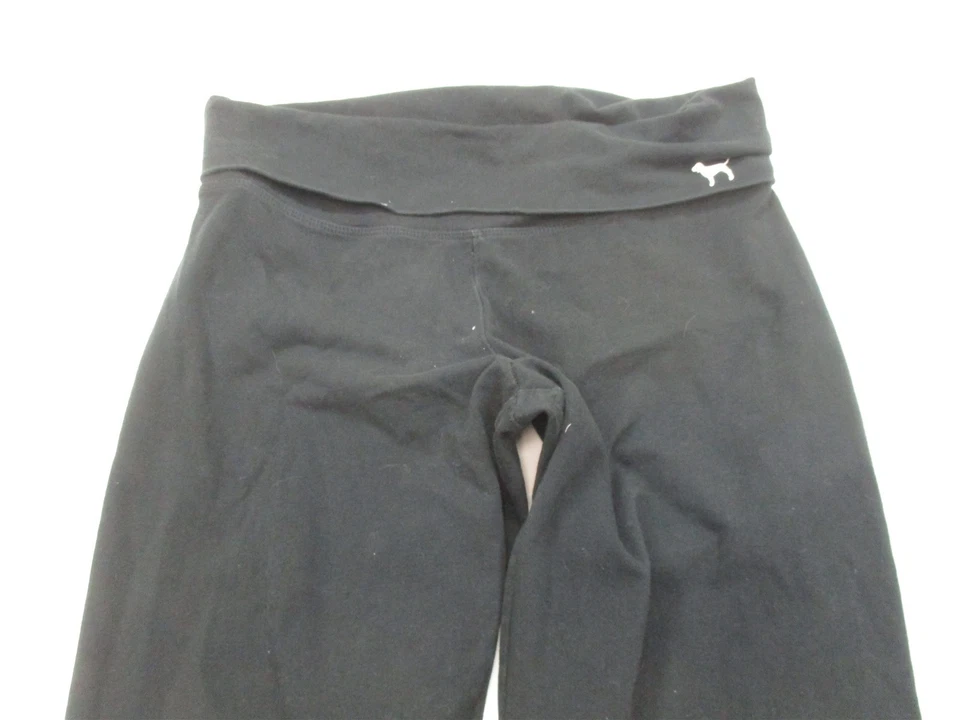 Leggins VICTORIA'S SECRET PINK Talla S Algodón Yoga Elástico Negro Foto 2 de 4