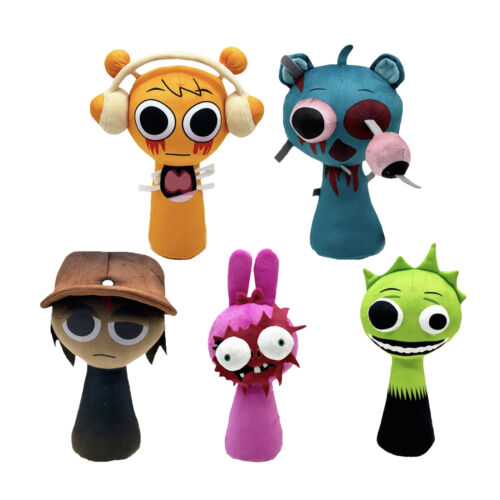 Sprunki Plush Stuffed Cartoon Game Doll Music Game Character Soft Plushie Gift