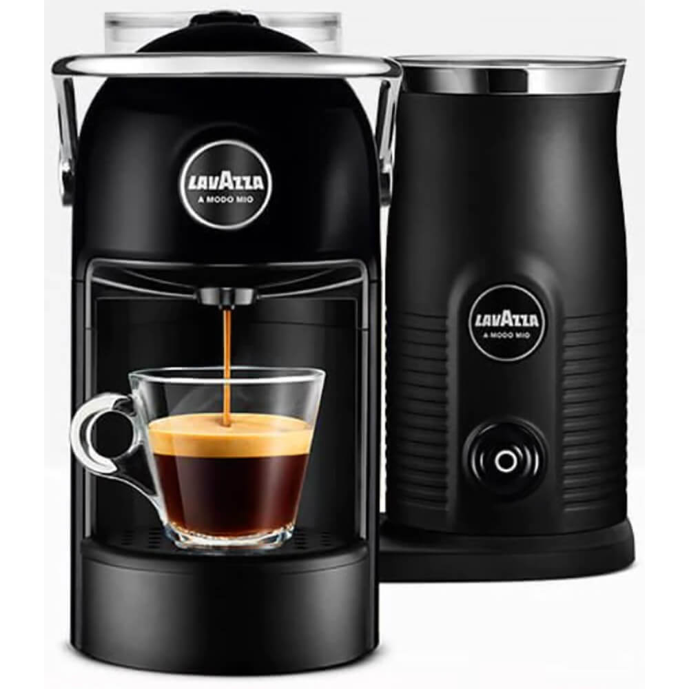 Lavazza Jolie Coffee Machine with Milk Frother Black (18000216) for
