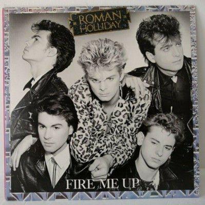 Roman Holliday - Fire Me Up - JAPAN VINYL - INSERT - 28 AP 2953