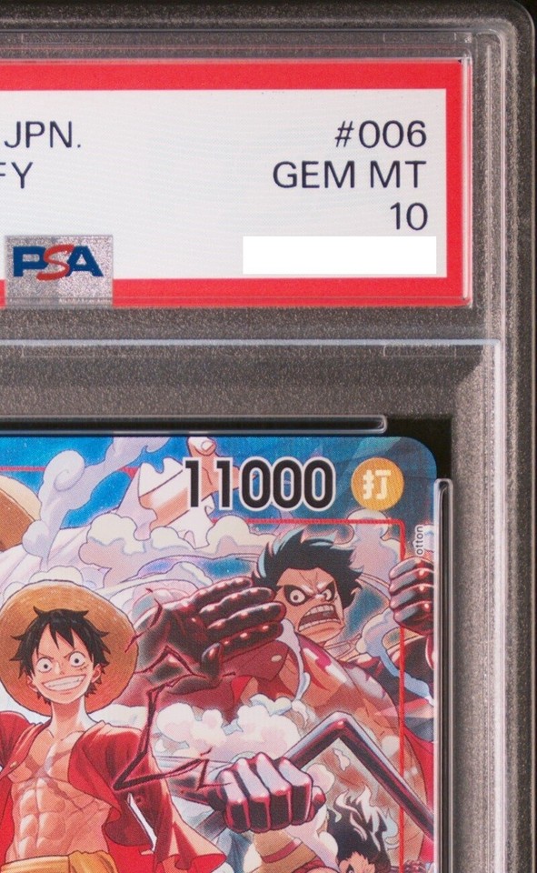 PSA 10 Monkey D Luffy SR ST10006 PROMO ONE PIECE DAY 2024 Card Game