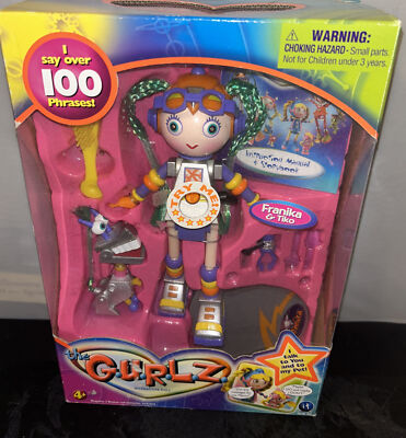 NIb The Gurlz - Franika & Tiko  sealed Doll 2002 Irwin Toys Mint 100 Phrases HTF