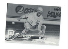 2018 Topps Black and White Negative Jordy Mercer #23