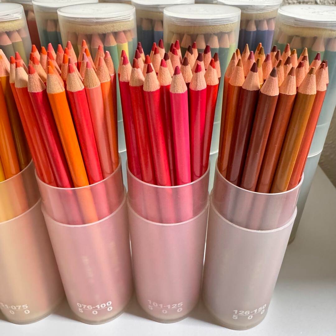 FELISSIMO 500 Colored Pencils Collection Made in Japan 25 x 20
