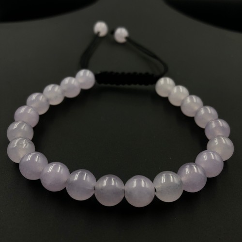 Thread Bracelet 8 mm Beaded Gemstone Adjustable Bracelet 7.5 Inches TB - 第 104/123 張圖片