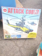 Cox Attack Cobra Free Flight Helicopter .049 Engine