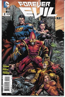 FOREVER EVIL - No.  2 (December 2013) VARIANT 'Main' COVER by DAVID FINCH