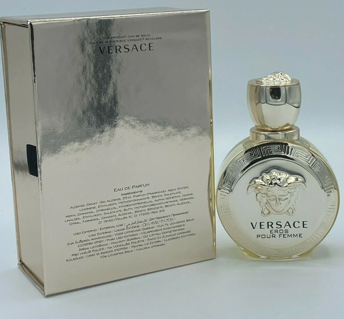 Buy Versace Eros Pour Femme Eau De Toilette Natural Spray - NNNOW.com