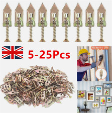 Heavy-Duty Self Drilling Drywall Screw Plasterboard Wall Hanging Anchors Fixings
