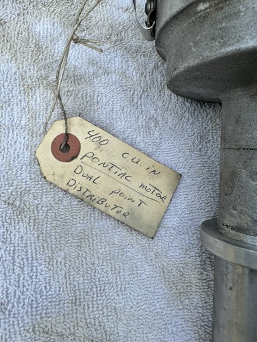 Vintage StreetSpark Dual Point Distributor Pontiac 400 Cu. In. - Foto 3 di 9
