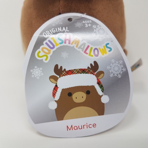 4.5" Squishmallow Maurice & Ruby 2022 Christmas Reindeer Set of 2 BNWT - Picture 3 of 8