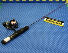 HT Enterprise Ice Fishing Spinning Rod and Reel Combination CR-24ULSC