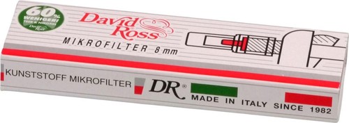 David Ross Minifilter 8mm - Zigarettenfilteraufsatz mit Microfiltern Filter - Bild 2 von 3