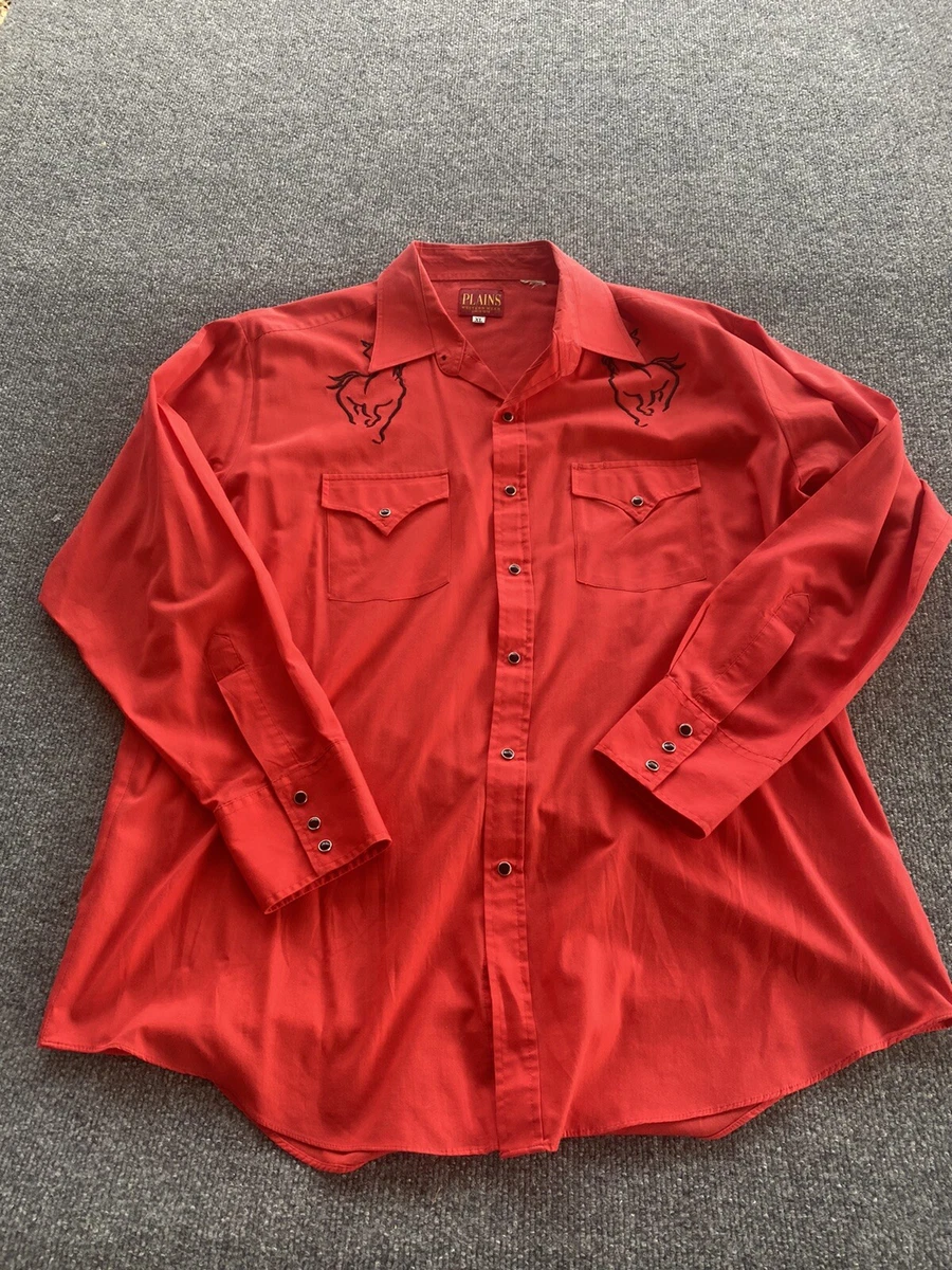 Plains western snap shirts sale