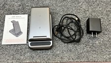 Wireless Charging Station, 3 in 1 Wireless Fast Charger Stand Designed