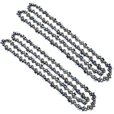 2PCS 22" inch Chainsaw Chain Blade 0.325" 0.058" Gauge 86DL Full-Chisel 86 DL