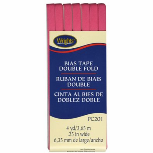 Wrights 1/4" Wide Double Fold Bias Tape 4-Yards Pick Color PC201 - Picture 3 of 21