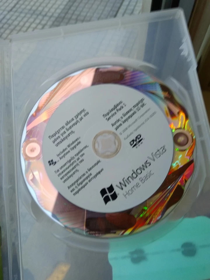 Microsoft Windows vista Greek 32 bit !!! ULTRA RARE !!! - Image 2 of 3