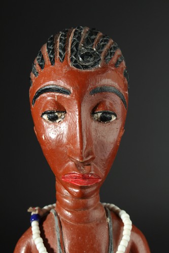 11761 Baule Ancestor Figure Maternity Ivory Coast - 第 6/11 張圖片