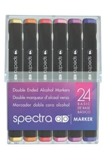 Chartpak Spectra AD Marker Set 24 Basic Colors