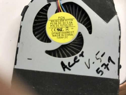 CPU Lüfter Kühlkörper Kühler FAN Heatsink für Acer AspireE1-522 #7