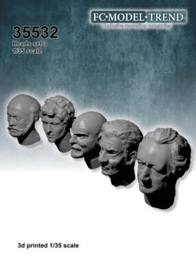 FC Model Trend 1/35 Heads Set #3