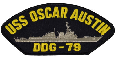 USS OSCAR AUSTIN DDG-79 SHIP PATCH - GREAT COLOR - Veteran Owned Business