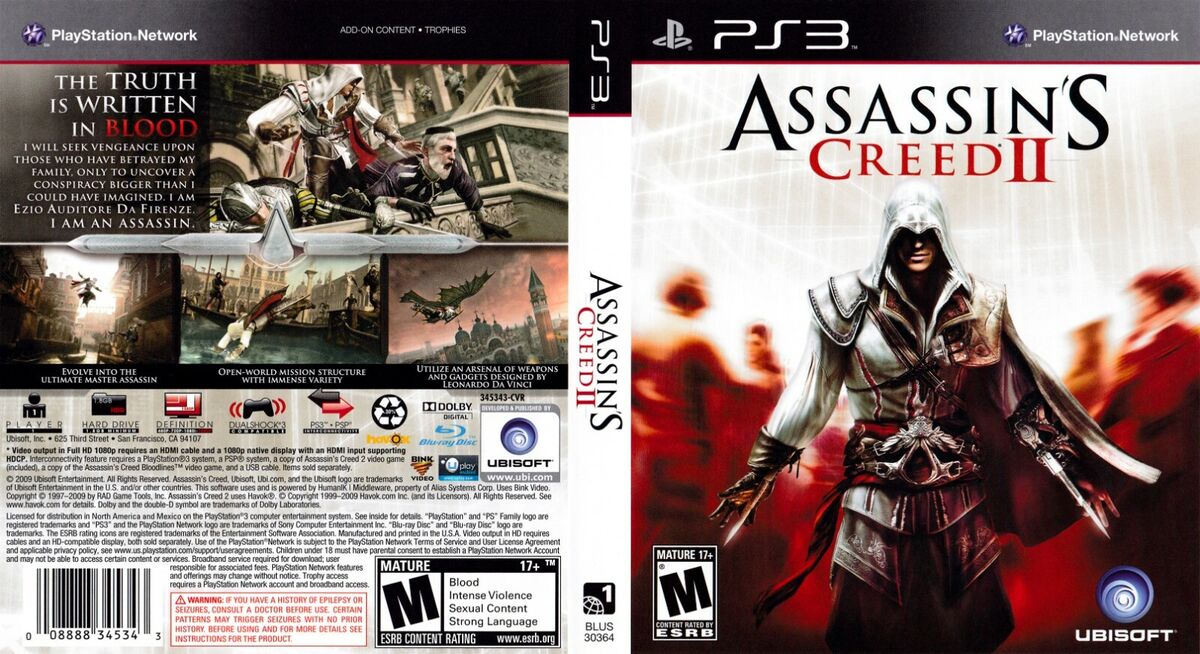 Assassin's Creed PlayStation 3 Box Art Cover by Solid Romi