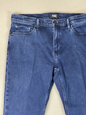 Paige Jeans Mens 36 Blue Lennox Slim Fit Casual 5 Pocket Denim