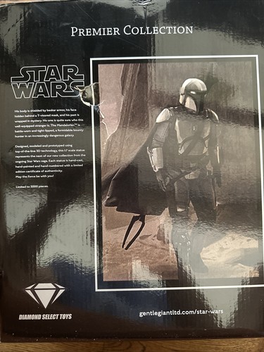 Star Wars The Mandalorian (Beskar Armor) 1:7 Scale Figure - Picture 4 of 5