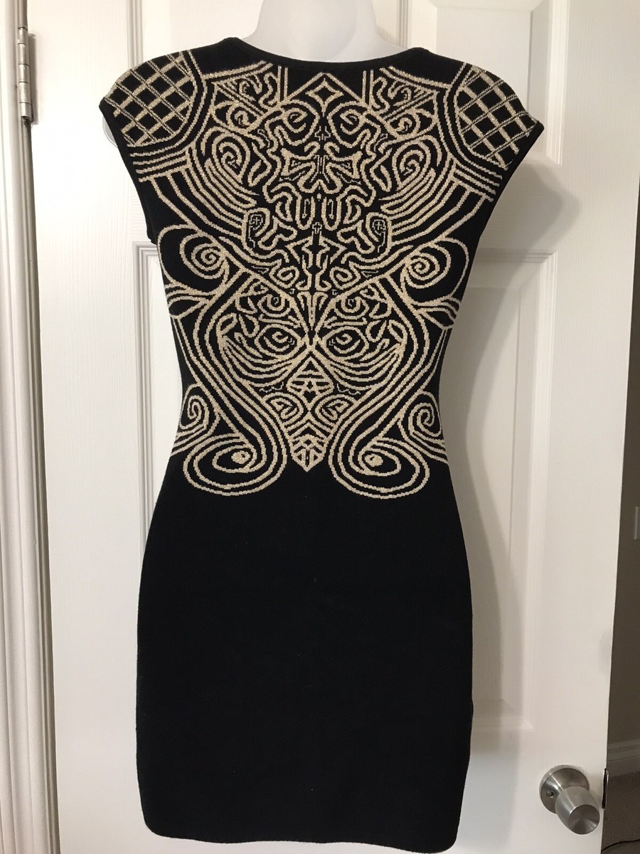 windsor black and gold dress black windsor dress with gold accents, lightly worn