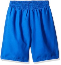 NIKE Swim Boys' Swoosh Solid Lap Volley Short Swim Trunk Hyper Royal Sz M 14173