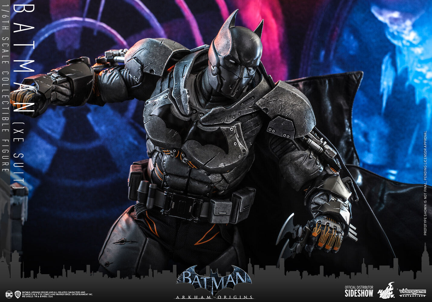 READY NEW AUTHENIC HOT TOYS BATMAN ARKHAM ORIGINS XE SUIT VGM52 XBOX PS5  VGM052