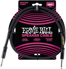 Ernie Ball 3 Ft Straight / Straight Speaker Cable