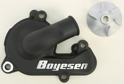#ad #ad Boyesen Spectra Series Hy Flo Water Pump Cover and Impeller Kit Black WPK 44B $175.45