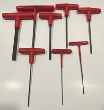 Craftsman Red T-Handle Hex 8 Pc Set #46546