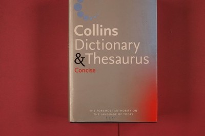307924 COLLINS DICTIONARY & THESAURUS HarperCollins Publishers Concise HC