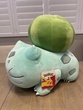 NWT Pokemon 18" Sleeping Bulbasaur Plush Toy