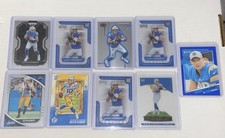 Justin Herbert 9 Card Rookie Lot Panini Prizm Black