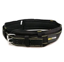 MELOTOUGH Padded Tool Belt with D ring for men construction Strong Black 