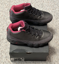 Mens Jordan Air 9 Low Retro Golf Black/True R...