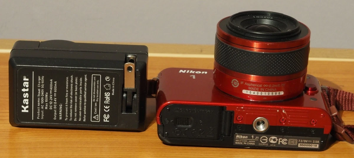 Nikon1 J1 レッド　バッテリー2個 nikon j1 lens products for sale | eBay